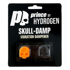 Antivibrador Prince Calavera Naranjo/Negro