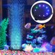 thumbnail image 3 of Luces LED de burbujas para acuario, disco de piedra difusora de aire con control remoto y efectos para decorar peceras., 3 of 8