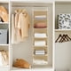 thumbnail image 5 of Organizador de armario colgante MAX Houser con estantería de 6 niveles (beige), 5 of 9