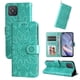 thumbnail image 5 of Funda tipo cartera FOXDOCK para OPPO A53 5G , diseño girasol en relieve, cuero PU, cierre magnético, soporte y tarjetero, 5 of 5