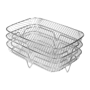 Bothyi - Estante Para Freidora De Aire, Accesorios Para Freidora De Aire, Estante Para Tostadas, Rectángulo Para Cocina Y Freidora De Aire