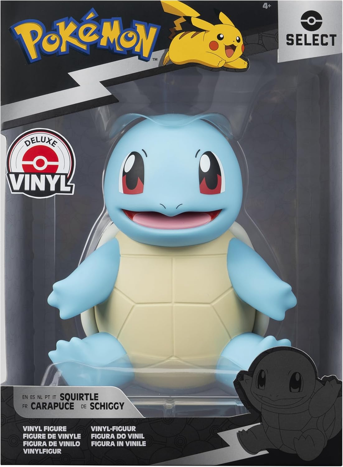 Figura Pokemon Squirtle Deluxe Vinyl Collector Select 20Cm