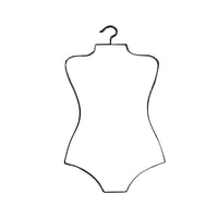 Bothyi - Tenedor Del Vestido De La Suspensión De La Exhibición Del Traje De Baño De La Forma Del Cuerpo Del Alambre De Los Niños Para El Vestido Del Lavadero