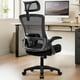 thumbnail image 1 of Silla de oficina NEO CHAIR de respaldo alto de malla con apoyabrazos ajustables, 1 of 8