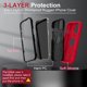 thumbnail image 3 of Funda Grifobes para iPhone 13/14 de 6.1 pulgadas a prueba de golpes, color rojo, 3 of 7