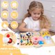 thumbnail image 3 of Montessori Busy Board HarVow 25 en 1 con 13 interruptores de luz LED, 3 of 7