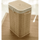 thumbnail image 2 of Cesta ropa bambú con tapa, 2 of 3