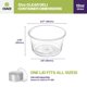 thumbnail image 4 of Envase Deli CIAO! 340 ml Polipropileno – Pack de 500, 4 of 9