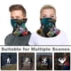 thumbnail image 4 of The Kingdom Hearts Braga de Cuello Protección Solar - Bandana UV Refrescante para Ciclismo y Deportes al Aire Libre, Hombres y Mujeres, 4 of 6