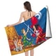 thumbnail image 4 of Peter Pan Toalla de playa de secado rápido con diseño temático, regalo para mujeres y niñas, ideal para cumpleaños, fans, amantes de la música, uso en la playa o al aire libre, 78 × 180 cm, 4 of 6