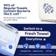 thumbnail image 2 of Toallas Faciales WipeWell Biodegradables 100 unidades, 2 of 8