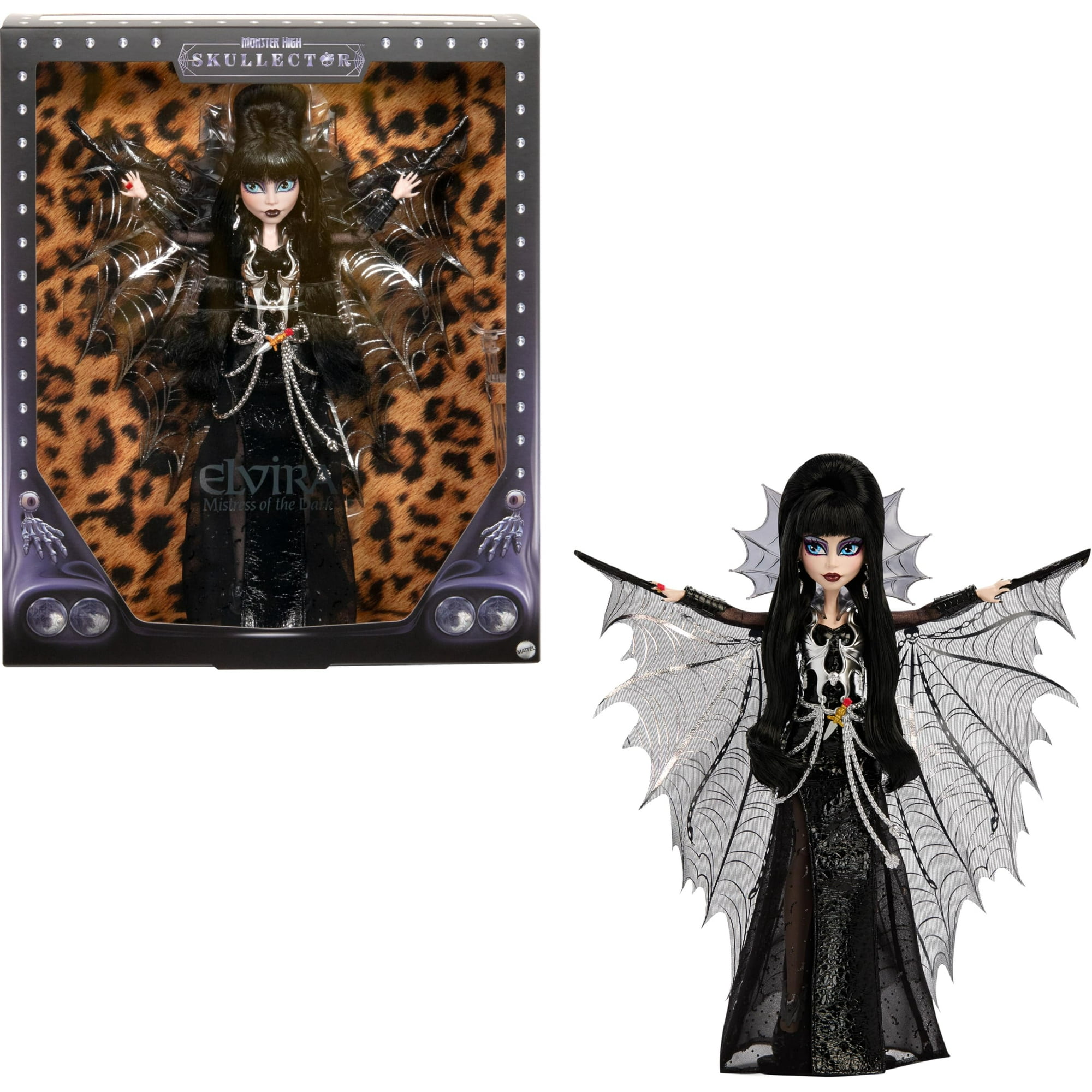 Muñeca Coleccionable Monster High Elvira Mistress Of The Dark