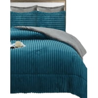 Genérico - Plumón 2 Plazas Chiporro Textura Lineal Invierno E2