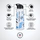thumbnail image 3 of Botella de agua The Memory Company 34 oz Carolina Panthers, 3 of 7