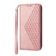 thumbnail image 2 of Funda Flip FOXDOCK para Samsung Galaxy A05 , Estilo Billetera con Diseño Rombo, Correa de Mano y Soporte, Uso Diario, 2 of 6