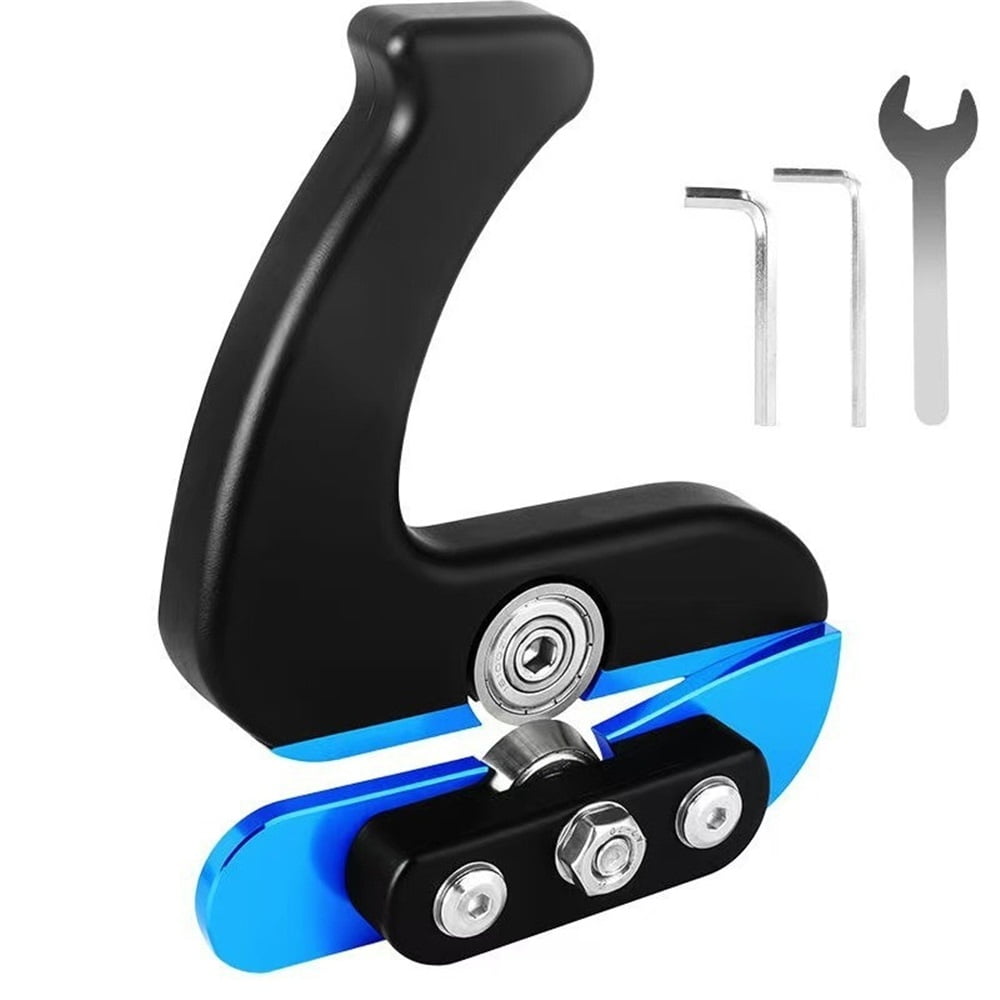 Xusx111 - Cortador De Banda De Borde - Rodamientos De Doble Desplazamiento Para El Recorte De Precisión, Cortador De Exceso De Material Para La Caja / Melamina / Laminado De Vinilo