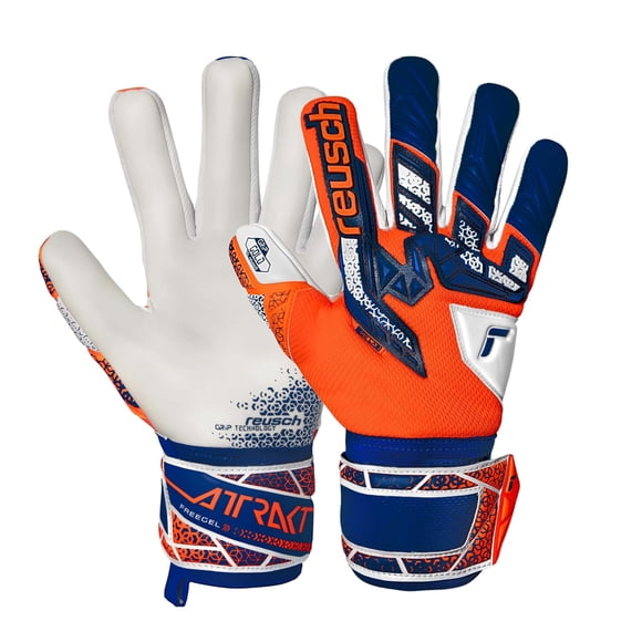 Guantes Reusch Attrakt Freegel Gold NC talla 9