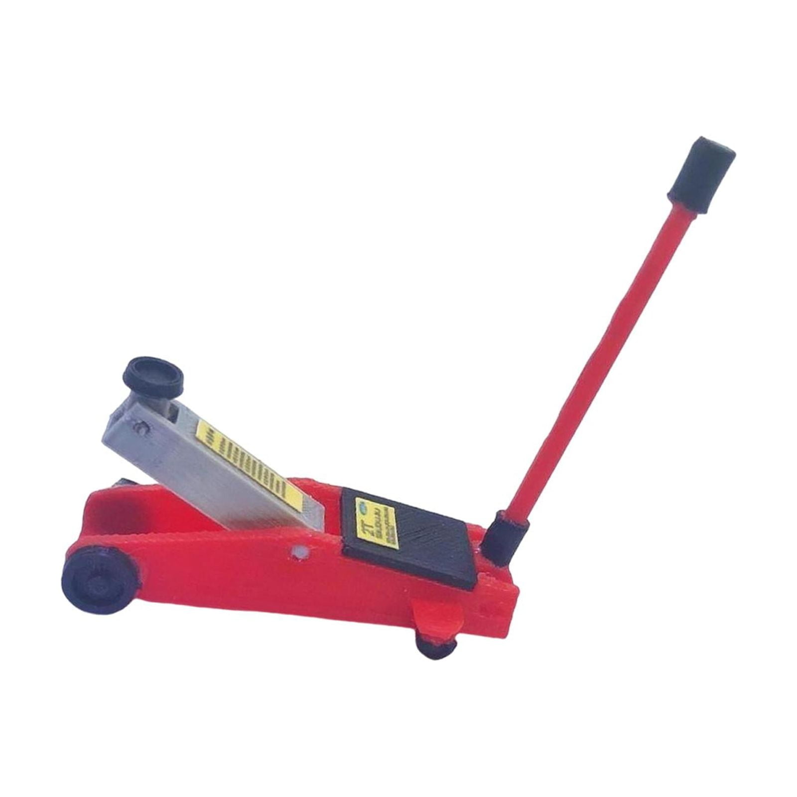 Magideal - Herramienta De Elevación De Automóviles, Modelo 1/18, Artesanías, Exhibición Realista, Adorno, Coches, Juguetes, Escultura En Miniatura Para Taller De Rojo