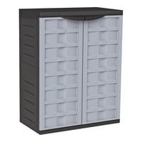 Ram - Armario Closet Plástico Ideal Mediano 68X38X86 Cms Blanco Tamaño Único