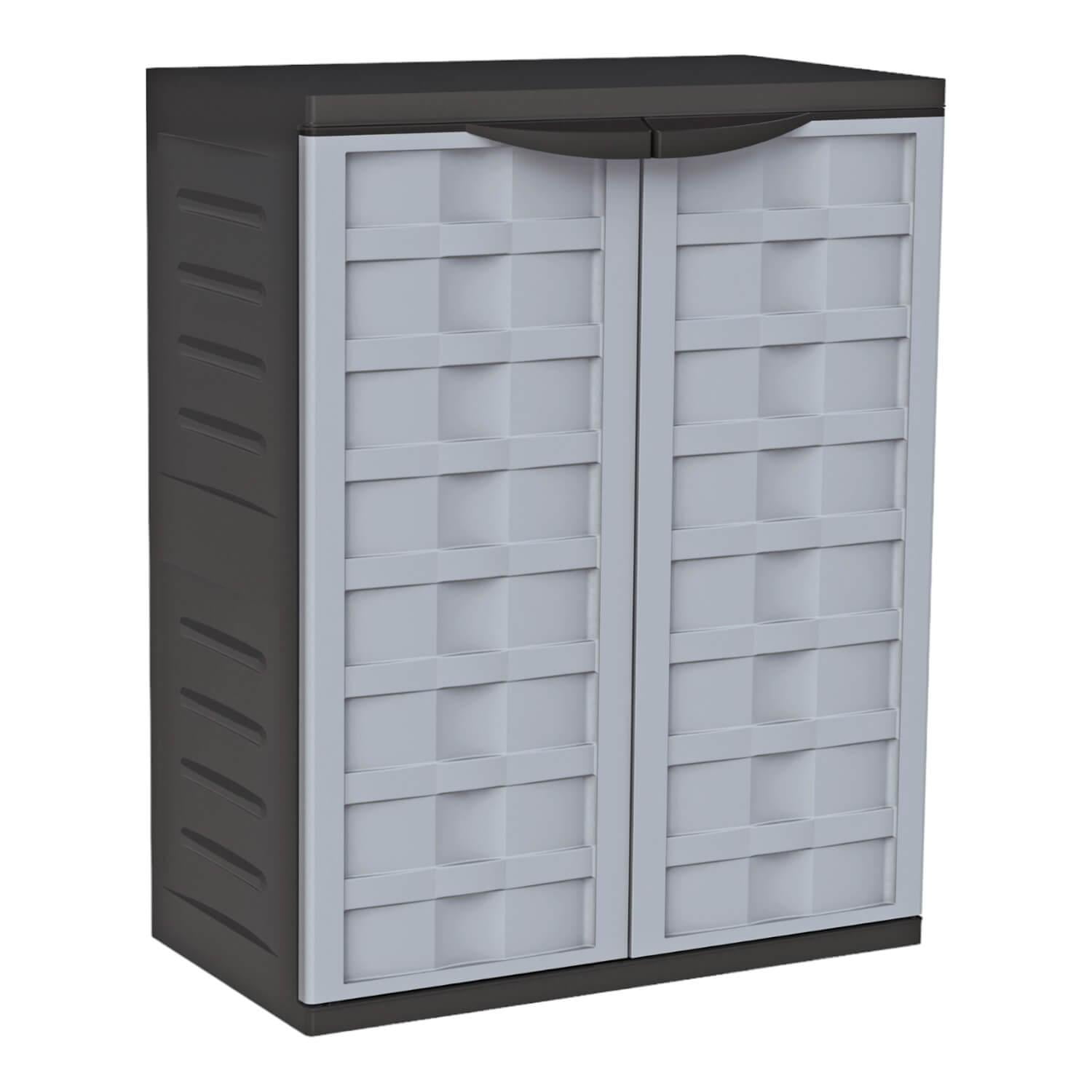 Ram - Armario Closet Plástico Ideal Mediano 68x38x86 Cms Blanco Tamaño Único