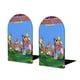 thumbnail image 1 of Los Osos del Monte Sujetalibros decorativos temáticos, tope para estantería con base antideslizante, uso dual para hogar y oficina - 2 piezas, 1 of 6