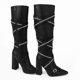 thumbnail image 3 of Bota Negro Mujer Ecocuero Lyon 5Y40-1 negro 38, 3 of 4