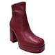 thumbnail image 2 of Botin Ecocuero ZAZ59 Rojo, 2 of 5