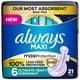thumbnail image 1 of Toallas femeninas Always Maxi Noche Talla 6 sin fragancia 21 unidades, 1 of 9