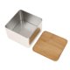 thumbnail image 3 of tapa de bambú recipiente de almacenamiento de té caja de organizador contenedor de madera carrito de té contenedor e, 3 of 5