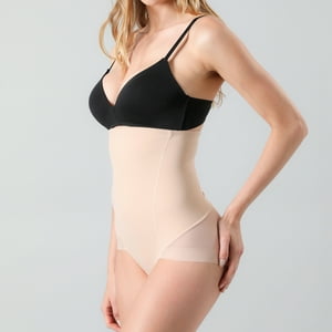 Calzón Alto Control Abdominal Flores Mujer 4129-2