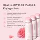 thumbnail image 5 of Essence DERMALOGY de Neogen Hyal Glow Rose 160 ml con rosa de damasco, 5 of 9