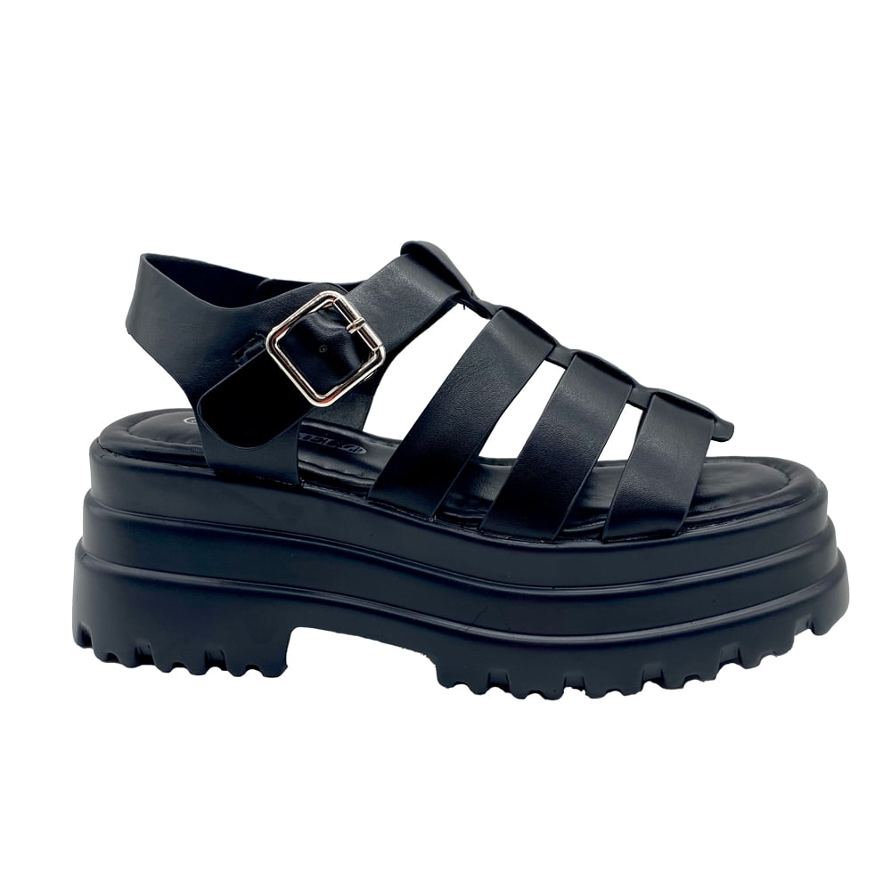 Todopiel - Sandalia Negro Zb068