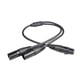 thumbnail image 2 of Cable Divisor Xlr De 1 A 2 s Para Micrófono Para Amplificadores Y Mezcladores 100 Cm, 2 of 5