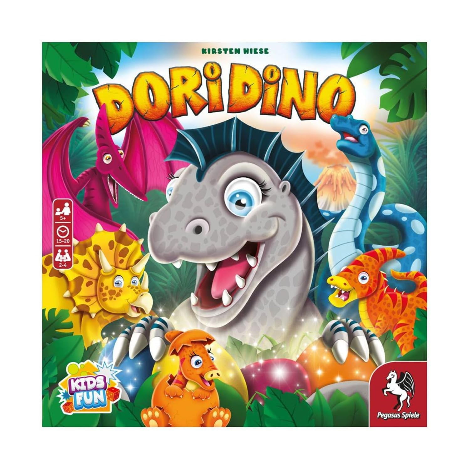 Juego De Mesa Dori Dino Pegasus Spiele Multilingüe Inglés/alemán