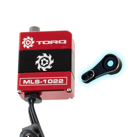 Servo TORQ MLS-1022 5,0‑8,4 V RC rojo/negro