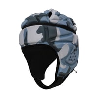 Ioensy - Casco De Rugby, Sombrero De Portero, Protección Para La Cabeza, Para Entrenamiento, Deportes, Camuflaje Colorido