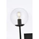 thumbnail image 4 of Aplique de Pared Living District Neri Negro Transparente 110V, 4 of 7