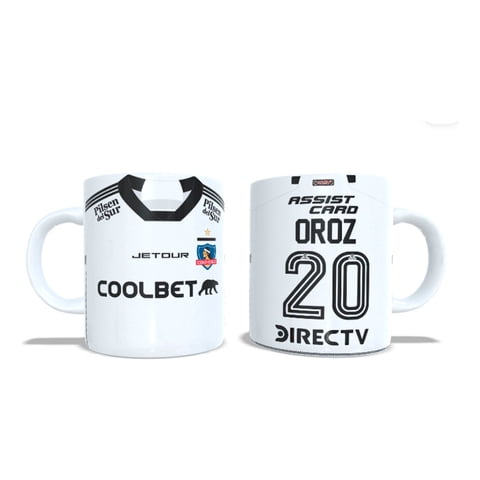 Arumistorechile - Tazon Taza + Porta Vaso Colocolo 2024 Alexander Oroz