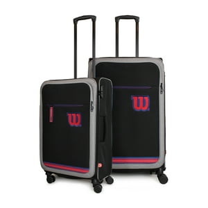 Wilson - Pack 2 Maletas M (20 Kg) +L (23 Kg) Sporting Negro-Gris