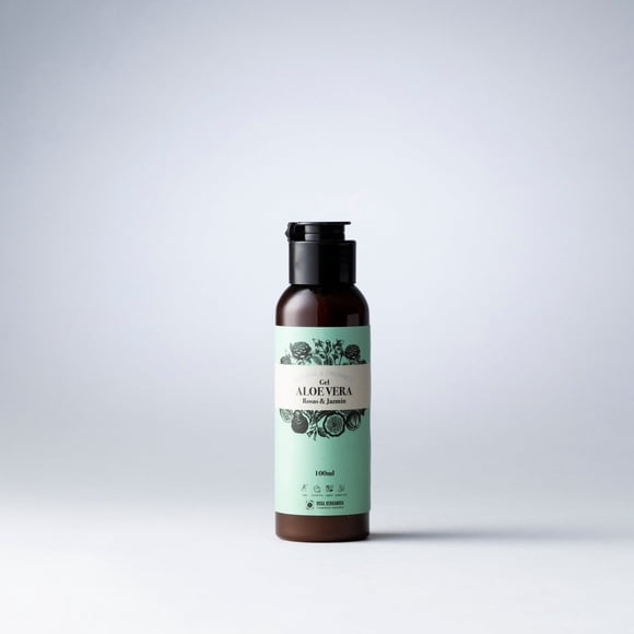 Gel de aloe vera, rosas y jazmín 100 ml
