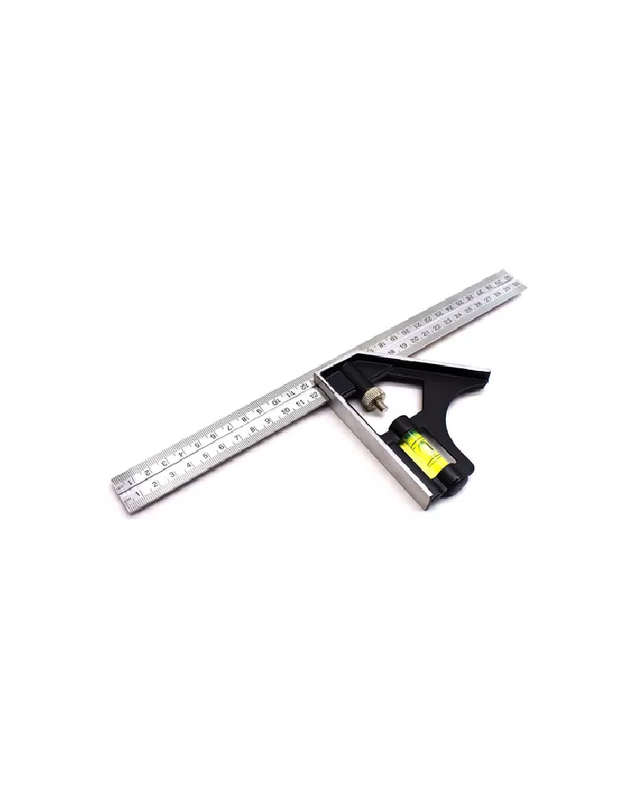 Gnerico - Escuadra 30Cm Ajustable Con Nivel Kamasa Km-495