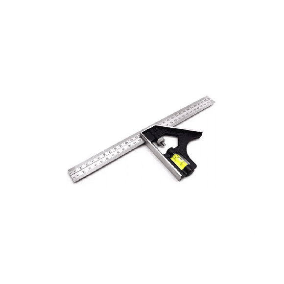 Escuadra 30cm ajustable con nivel Kamasa KM-495