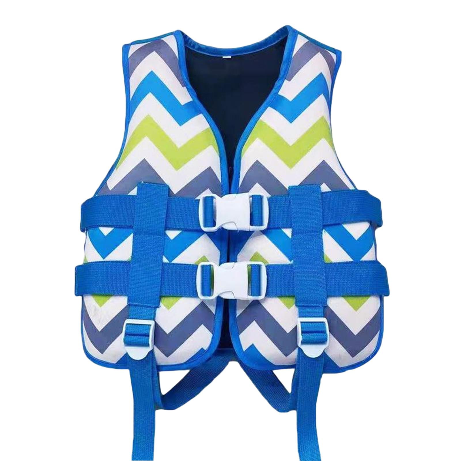 Magideal - Chalecos Traje Flotador Flotadores De Piscina Chaleco De Pesca Chaleco De Ayuda De Boya Chalecos De Natación Para Azul Xs