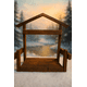 thumbnail image 1 of Porta Pesebre plegable madera Reciclada, 1 of 2