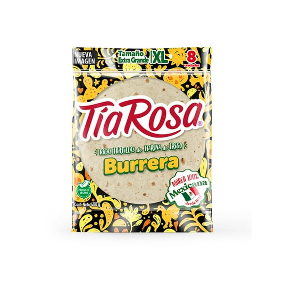 Tortilla Burrera 8 Un, 400 g