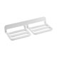 thumbnail image 3 of Organizador De Zapatos, Estante De Almacenamiento De Zapatillas Sin Perforación, Para Baño, Dormitorio, Armario, Blanco, 3 of 3