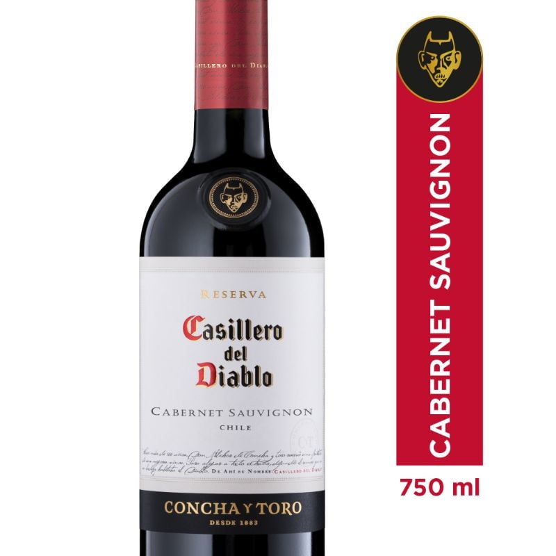 Casillero Del Diablo - Vino Tinto Cabernet Sauvignon Reserva Botella
