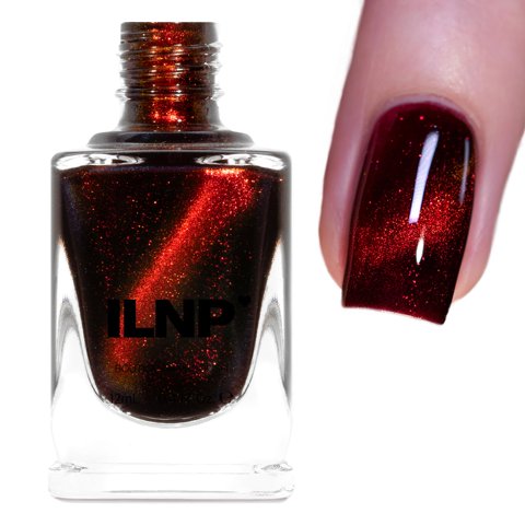 Ilnp Cosmetics, Inc. - Esmalte De Uñas Ilnp Poison Blood Red Magnetic Vegan 10 Ml