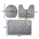 thumbnail image 4 of Conjunto De 3 Alfombra De Baño Suaves Absorventes Diseño Mar, 4 of 8