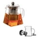 thumbnail image 1 of Tetera Vidrio Resistente Fuego Infusora 550ml Té Infusiones Transparente, 1 of 5